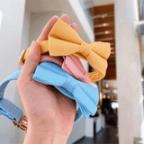 Baby Orange Bowtie Collar & Leash Set - sets - Sniff & Bark