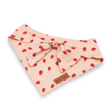 Best Dog Bandanas for Girls and Boys - Cute Puppy Bandanas - Dog Bandana Pattern - Strawberry Bandana