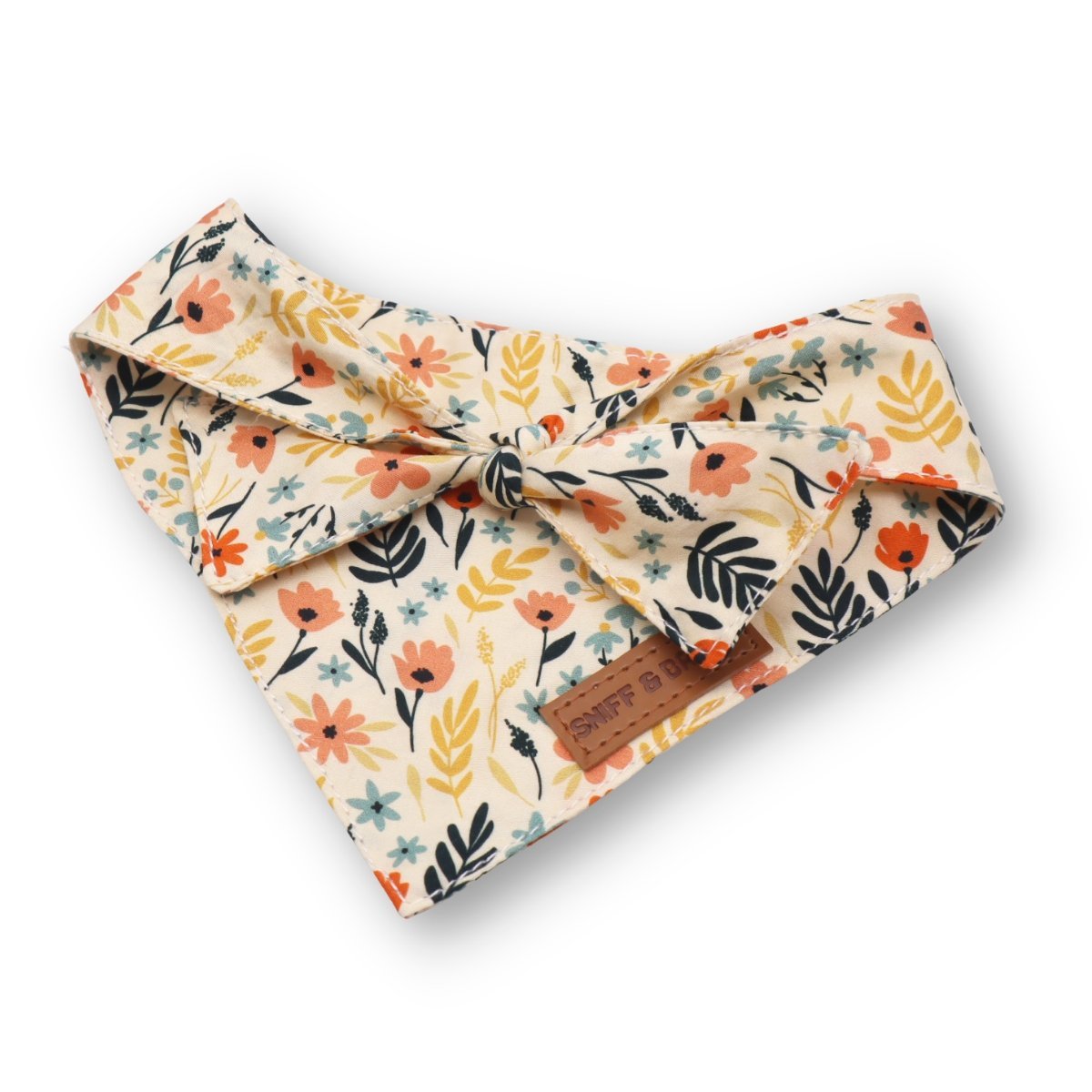 Cute Puppy Bandanas for Girls and Boys - Best Dog Bandanas - Dog Bandana Pattern - Floral Bandana