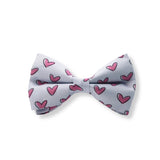 Best Dog Bow Ties for Girls and Boys - Valentine Pattern Bow Tie for Dogs 