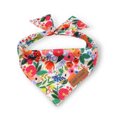 Cute Puppy Bandanas for Girls and Boys - Dog Bandanas Canada - Floral Pattern Bandana 
