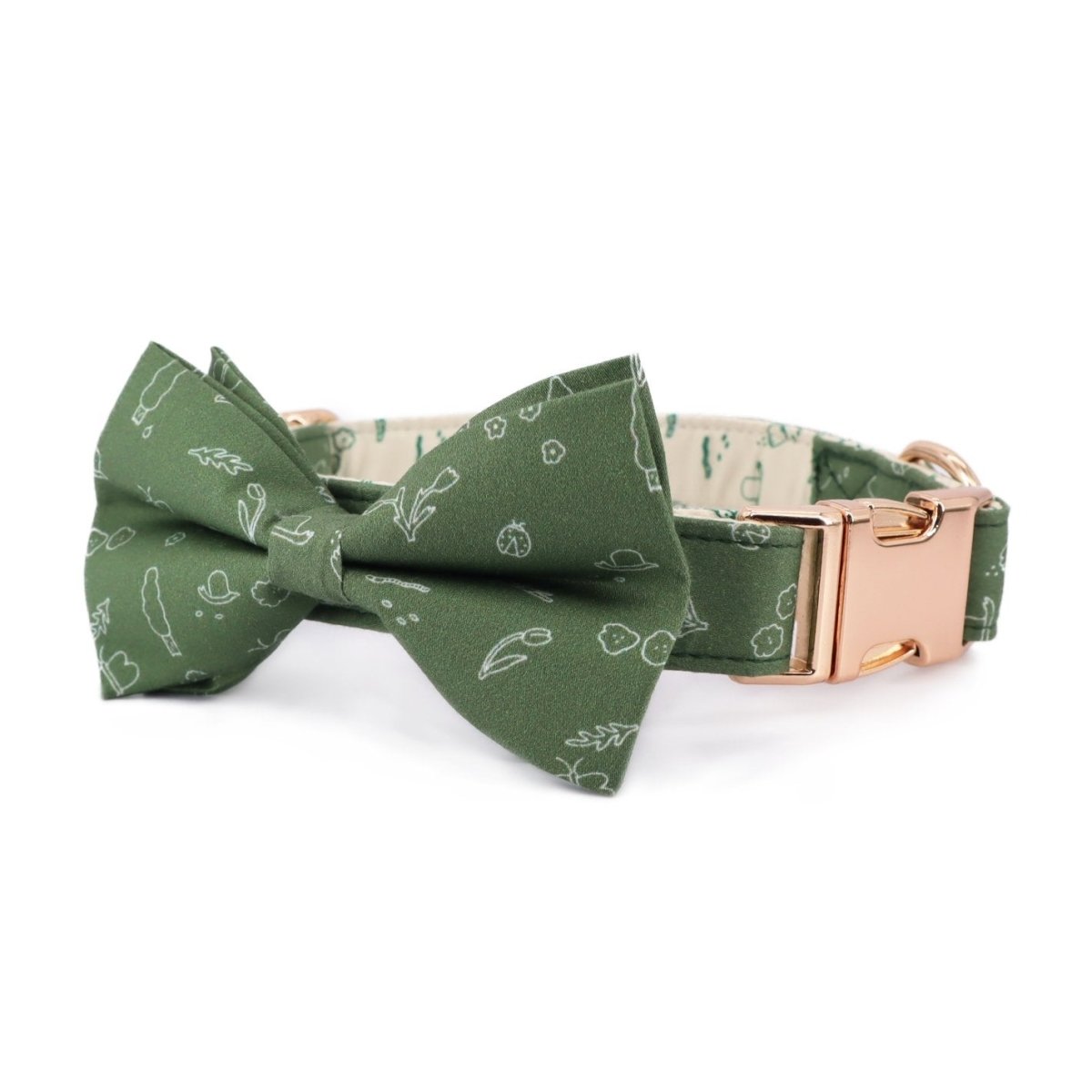 dog bow tie attach to collar for boys and girls - bowtie collar for dogs