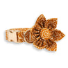 floral dog collar wedding - designer dog flower collar - cute collar and leash set