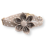 dog flower collar - designer dog flower collar - dog flower collar wedding