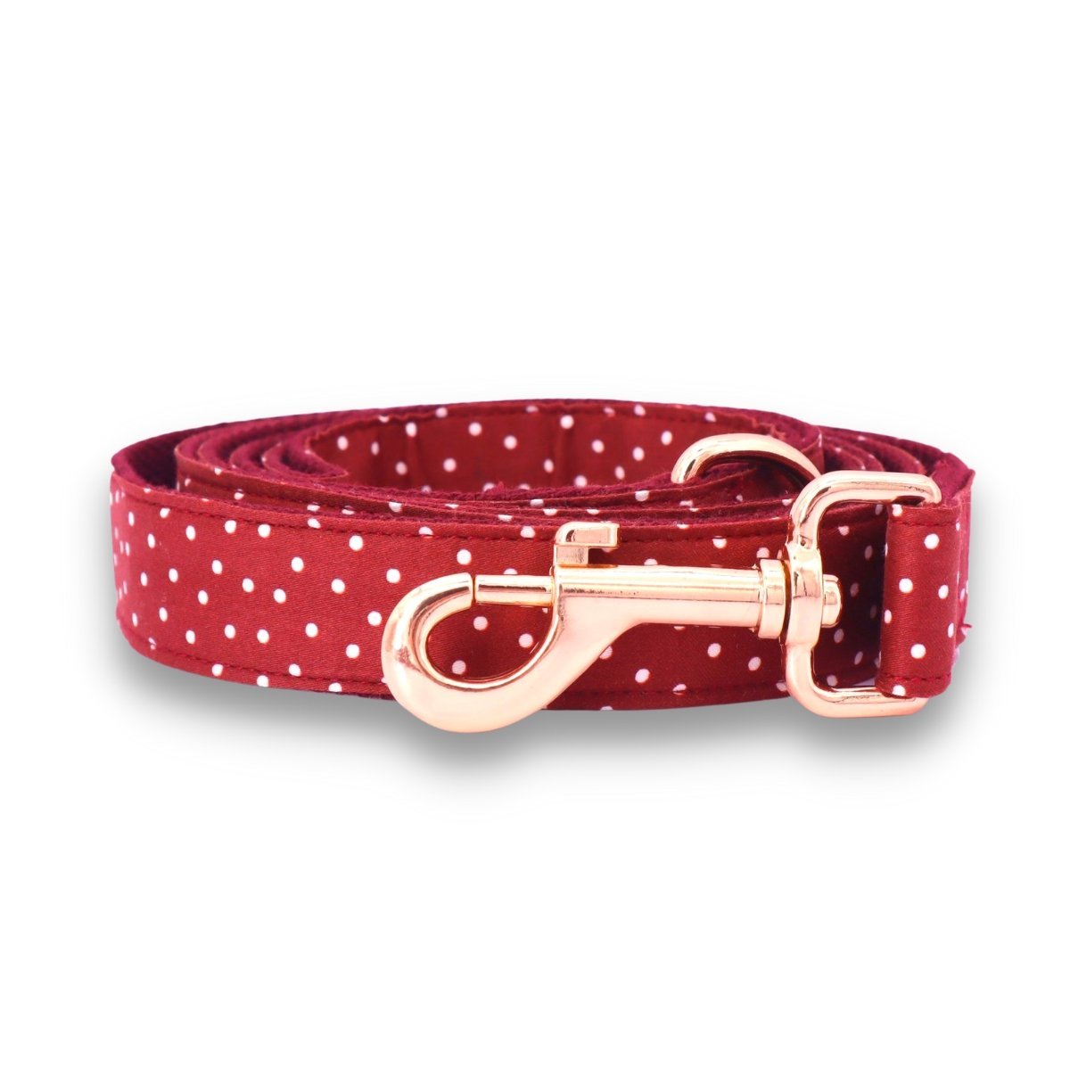 Red Polka Dot leashes for dogs - dog leash for walking - dog leash canada