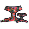 Most comfortable dog harness - best dog harness for walking - Floral print harnesses for dogs boys and girls