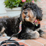 Floral pattern leashes for puppy - dog leash canada - best dog leash for walking
