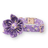 designer dog flower collar for boys and girls - dog flower collar with name - 