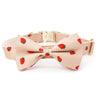 designer dog collars with bow tie for girls and boys - dog bow tie attach to collar - cool dog collars