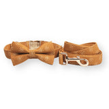 unique dog bow tie collars and leashes set- dog collar with flower bow - dog bow tie collars leash set canada