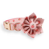 dog flower collar with name - dog collars with bows and flowers - best flower collars canada