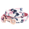 dog collars with bows and flowers - dog collar with flowers for wedding - dog flower collar with name