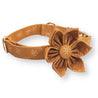 dog flower collar with name for boys and girls - dog flower collar wedding - flower collar for dog