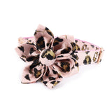 designer dog flower collar - dog flower collar wedding - big dog flower collar