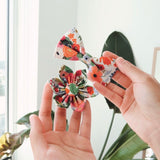 Morning Floral Bowtie Collar & Leash Set - sets - Sniff & Bark
