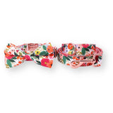 Morning Floral Bowtie Collar & Leash Set - sets - Sniff & Bark