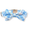 Pastel Plaid Bow Tie Collar - collars - Sniff & Bark