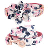 dog collar with flowers for wedding - dog collars with bows and flowers - dog flower collar with name