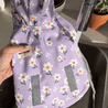 Waterproof dog raincoat - dog raincoat with hood, cute dog raincoat with harness hole